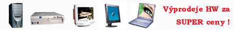 Počítače PC, notebooky i levné repasované monitory LCD - za SUPER ceny !
